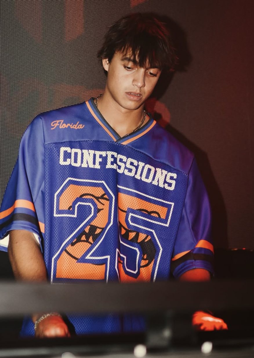 Confessions Entertainment jersey worn by a DJ